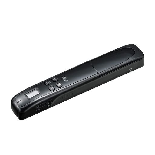 サンワサプライポータブルハンディスキャナPSC-HS2BK