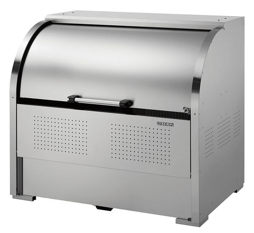 ダイケンゴミ収集庫クリーンストッカーCKS-1309ステンレス製組立式間口1300mm奥行900mm高さ1160mm容量1000Lゴミ袋(45L)22袋11世帯目安