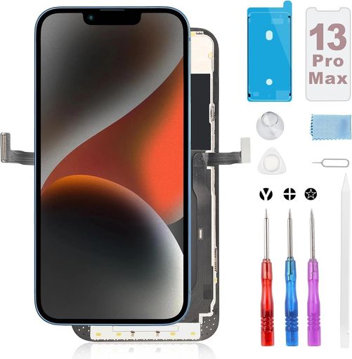 BeefixforiPhone13promax液晶ダイアログボックス-6.7inLCD画面取り替えっこ13promaxフロントパネルタッチパネル取りつくろう映写幕向こう正面硝子取りつくろうパーツデジタイザ取りつくろう物の具付き添い人-日本語明らかにする書