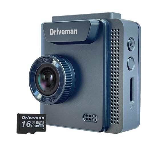 アサヒリサーチ ドライブレコーダー Driveman GA-1080 シガーソケット電源 16GBSD同梱 フルハイビジョン GPS Gセンサー 簡単操作 (GA-1080) シングルカメラセット リアカメラ別売り (GA-1080-CSA)｜Gourdスポーツ店