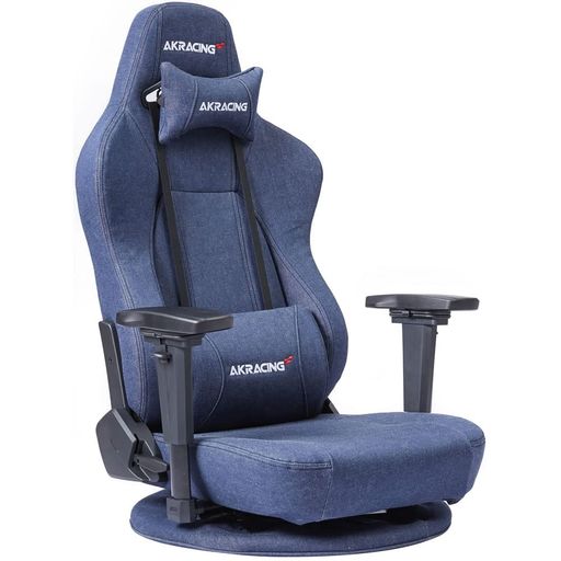 AKRacingゲーミング座腰掛け極坐(ぎょくざ)ジーンズGyokuzaDenim国産ジーンズ原料品召しかかえる180度リクライニング在宅リモート5年引きうける