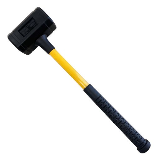 SK11(エスケー11)ウレタンショックレスハンマー全長510粍両手で握れる長々しいホンブルグ帽手持ち部分4P