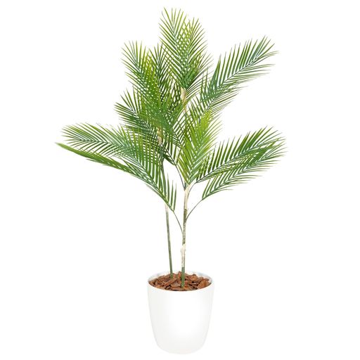 Botanical life+ フェイクグリーン 観葉植物 光触媒 日本製 消臭 抗菌 アレカヤシ 80cm NBシリーズ｜Gourdスポーツ店