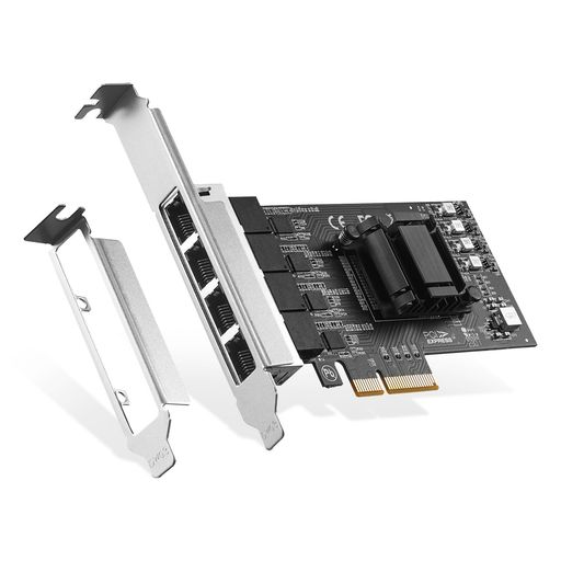 4界面2.5GPCIe網状組織歌留多、RTL8125BLAN制御装置、2500/1000/100MbpsRJ45イーサネットNICアダプタ、Windows/リナックス用PXE相応う