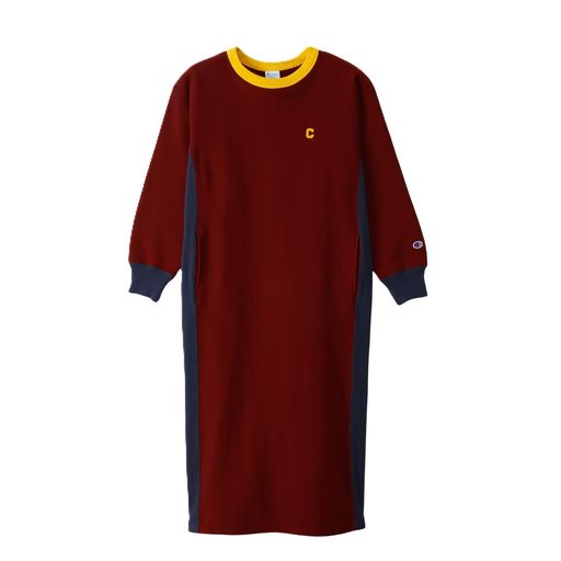 スウェット 長袖 丸首 11.5oz 裏起毛 Loose Fit ビッグロゴ刺繍 REVERSE WEAVE(R)ワンピースドレス リバースウィーヴ(R) CW-C005-935-M|Gourdスポーツ店
