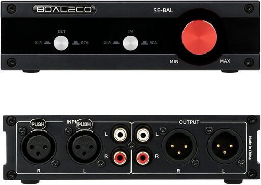 BOALECO SE-BAL RCA XLR オーディオ セレクター 【2インプット2最終生産物】 音吐取り替えっこ うつり変わり器 完膚なきまで平衡にする 音の大きさ自然調整役立つこと付き添い人 ステレオ金棒引き/力強さアンプリファイアー/CD電気蓄音機などに相応う 身寄り用 Hi-Fi伝わらす …