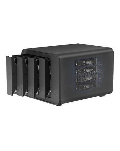 TERRAMASTERテラマスターD8Hybrid8ベイUSBストレージHDDNVMeエンクロージャUSB3.2Gen210GbpsTypeCRAID機能専用2+6RAIDディスクアレイメーカー直営店HDD付属なし 38,830円