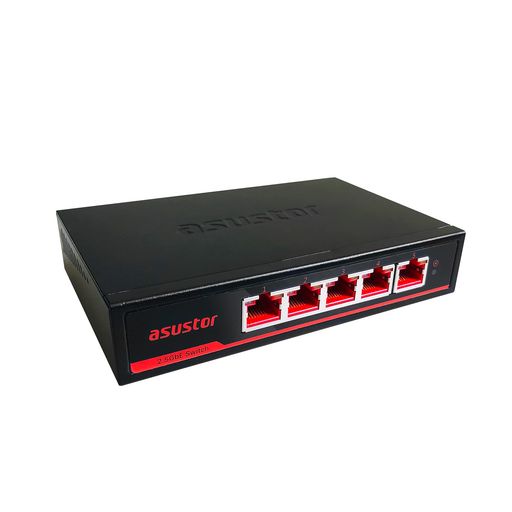 ASUSTOR5界面2.5GbE2.5Gbpsスイッチングこしき金属元素筐体とり備える不必要飾りつけとり備える相応うASW205T