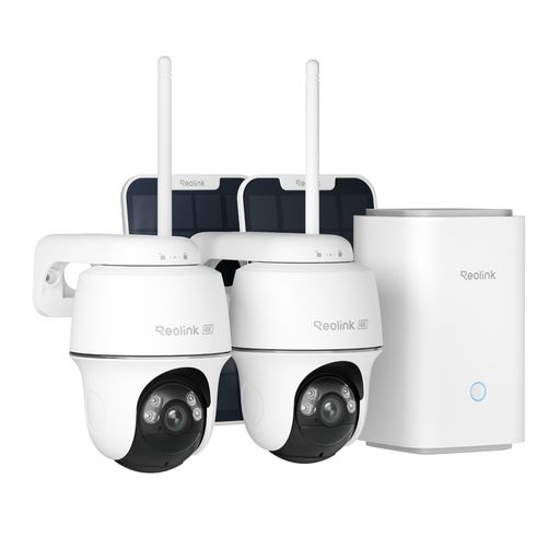 楽天市場】Reolink防犯カメラ屋外ソーラー監視カメラシステム4K800万超