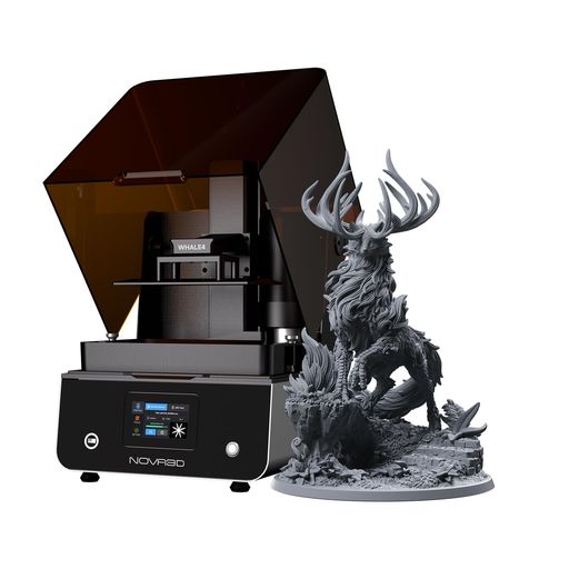 NOVA3DWhale4Pro16K3Dプリンター光造形超大印刷サイズ211.68*118.37*220mm【六代目COB直射光源+ワンステップレベリング+残留物の心配なし+Wi-Fi