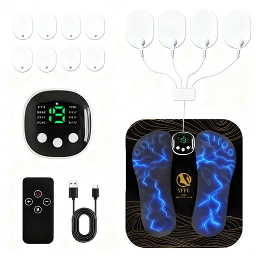 楽天市場】2025年新型 emsフットマット 足裏ケア 8種モード 19段階強度