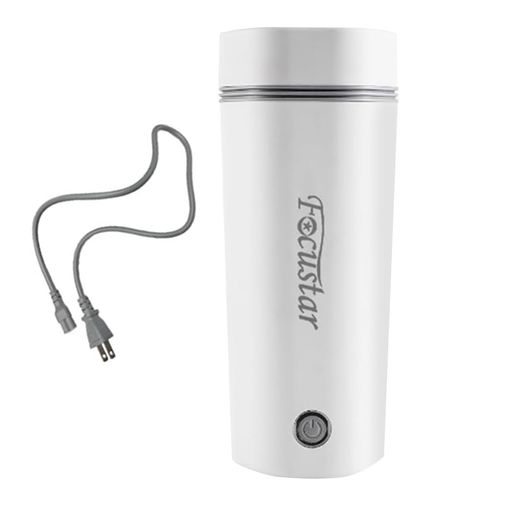Focustar電気ケトル小型ポータブルケトル350ML300W低消費電力ポータブル電源で使用可能トラベルケトル8分で早く沸騰沸騰したら自動OFF空焚き防止お湯が沸かせる水筒持ち運び旅行車中泊に便…