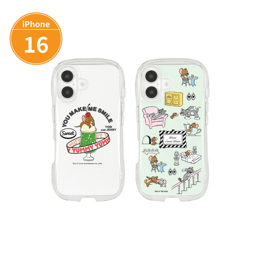 楽天市場】【公式】トムとジェリー iPhone16 対応 クリスタルクリア