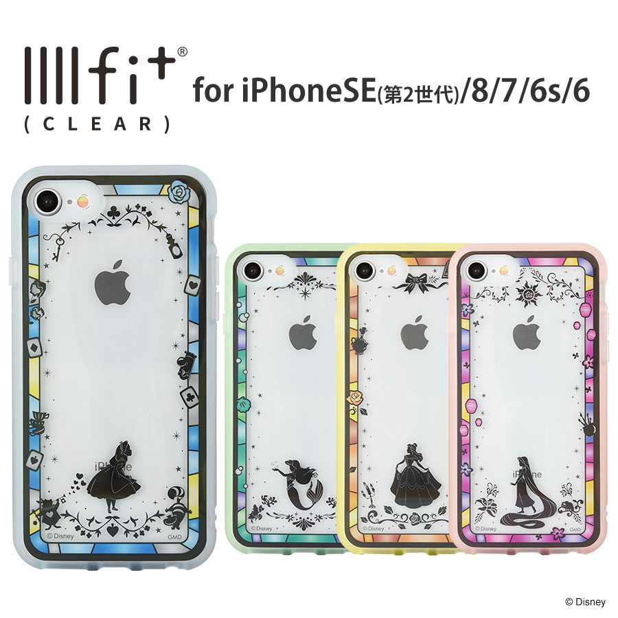 楽天市場 8 4 11限定 全商品対象 エントリーで10倍 ディズニーキャラクター Iiiifit Clear Iphonese 第2世代 8 7 6s 6対応ケース グルマンディーズ楽天市場店