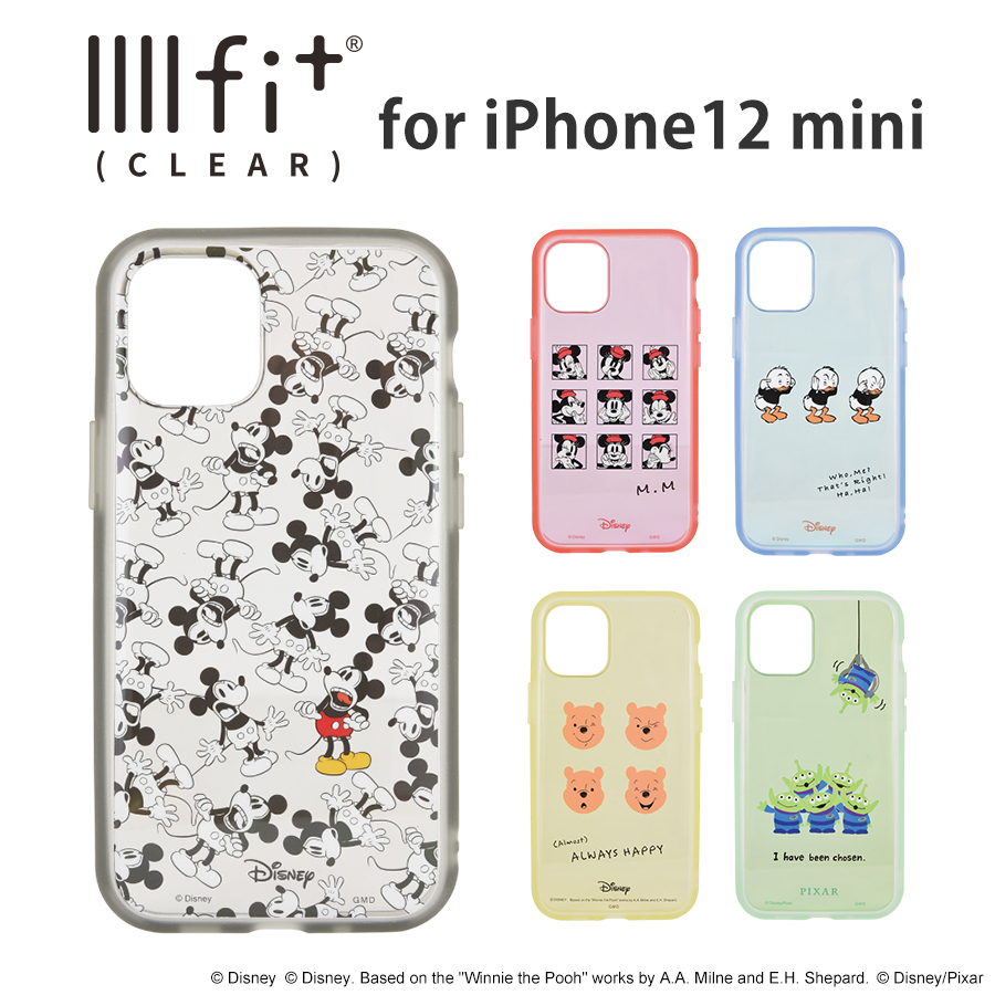 楽天市場 ディズニー ディズニー ピクサーキャラクター Iiiifit Clear Iphone12 Mini対応ケース グルマンディーズ楽天市場店