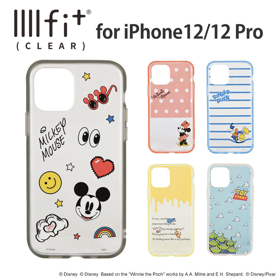 楽天市場 ディズニー ディズニー ピクサーキャラクター Iiiifit Clear Iphone12 12 Pro対応ケース グルマンディーズ楽天市場店