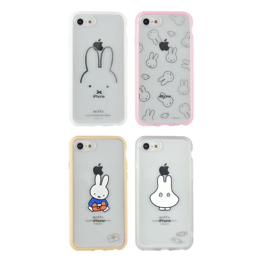 楽天市場】ミッフィー IIIIfit Clear iPhoneSE(第3世代/第2世代)/8/7