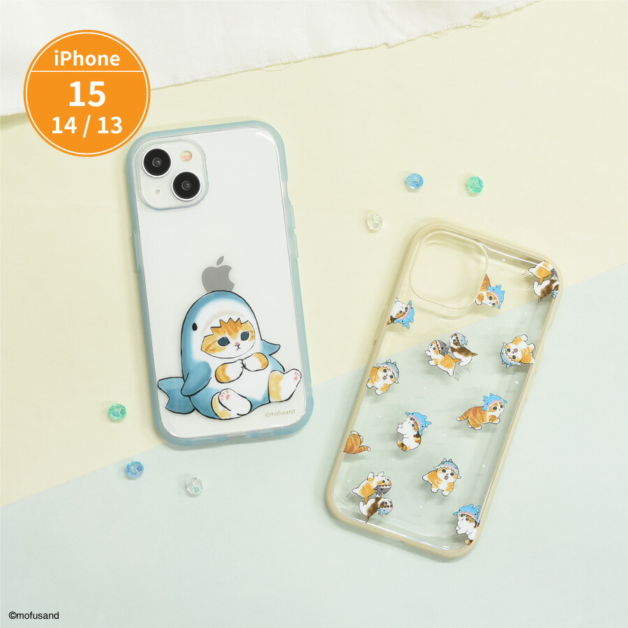 楽天市場】【公式】mofusand IIIIfit Clear iPhone15 / 14 / 13 対応