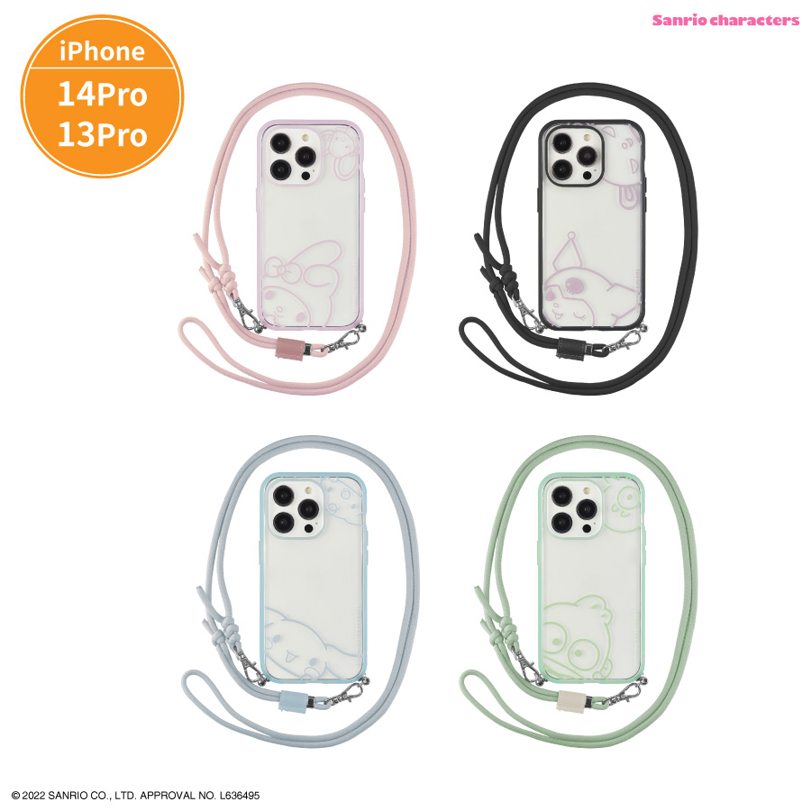 楽天市場】サンリオキャラクターズ IIIIfit Loop iPhone14 13 対応