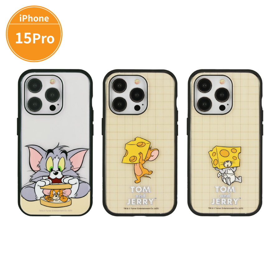 楽天市場】【公式】トムとジェリー IIIIfit Clear iPhone15 Pro 対応