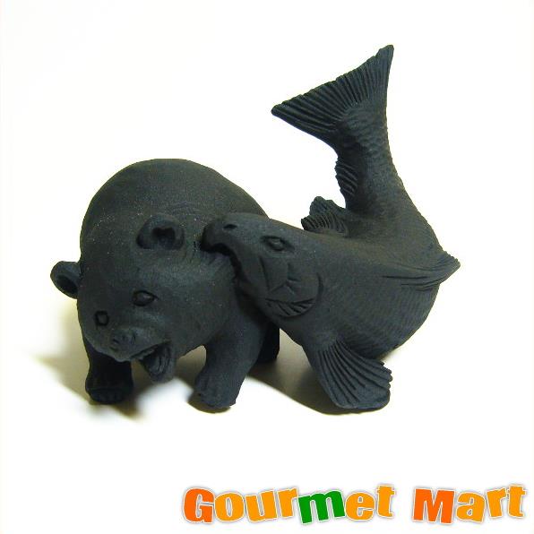 楽天市場】炭の置物 喰われ熊 消臭効果 : 北海道の雑貨Nakano