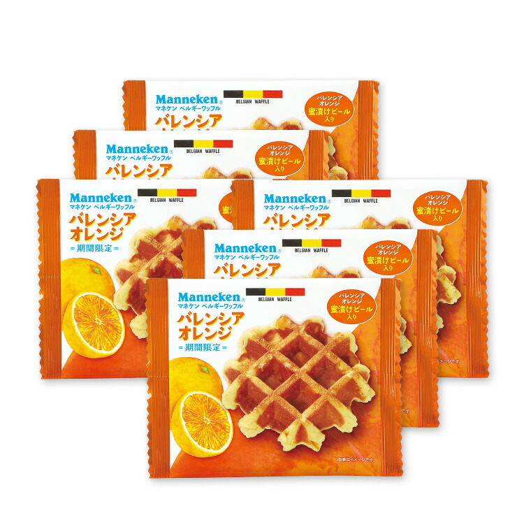 6個 マネケンワッフル 半額 最大80％オフ！ バレンシアオレンジワッフル コーヒー 加藤珈琲