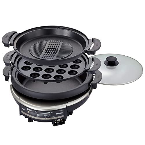 楽天市場】TIGER タイガー グリル鍋 CQD-A120-TB ボルドーブラウン