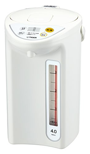虎 魔法瓶 パソコン 明かり ポット 4L 白いこと PDR-G401-W Tiger 貨物輸送無料