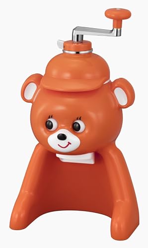 タイガー魔法瓶(TIGER) 氷削り器 かき氷器 きょろちゃん 刷り直す ABF-G100 DK オレンジ色 貨物輸送無料