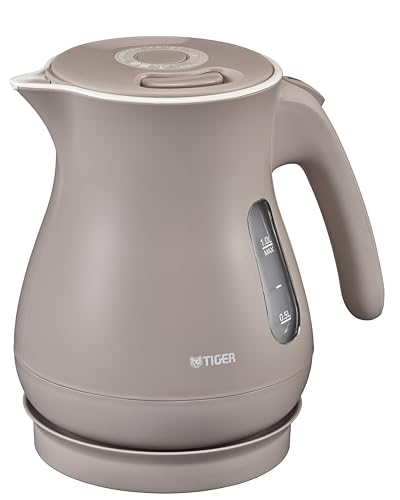 【WEB限定】タイガー魔法瓶 電気ケトル 驚速 軽量 蒸気セーブ 湯沸かし 1.0L 転倒お湯漏れ防止 ベージュ PCL-N100 CS 送料無料