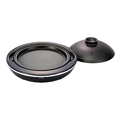 タイガー IH陶板焼き器 ブラック CRX-A100-K 送料無料