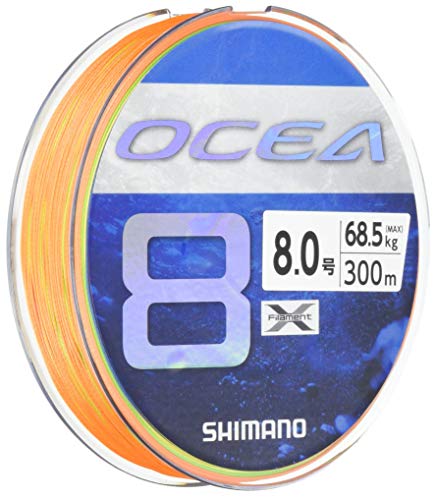 シマノ(SHIMANO) 伝達ルート オシア8 300m 8.0号 5色つや LD-A71S 釣り糸 貨物輸送無料