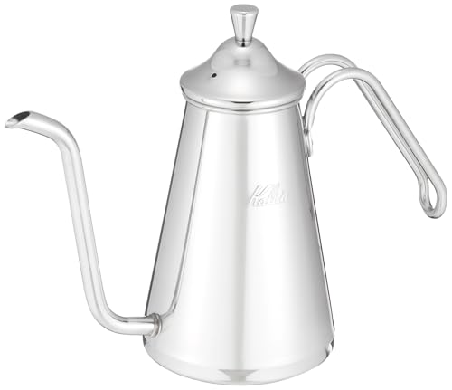 カリタ Kalita 燕三条 技術者拘り コーヒーポット ステンレス鋼 700ml 細口 ノズル 直火 日本製 か細い700SS #5220 貨物輸送無料