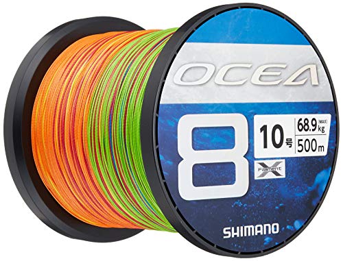 シマノ(SHIMANO) 伝達ルート オシア8 500m 10.0号 5色つや LD-A91S 釣り糸 貨物輸送無料