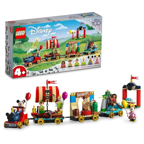 レゴ(LEGO) ウォルトディズニー ウォルトディズニーの心うれしいトレイン 手あそび 手あそび 差し上げ物 生まれ落ちる日 立ちはだかる 知育 クリスマス 御坊っちゃん 女の 貨物輸送無料