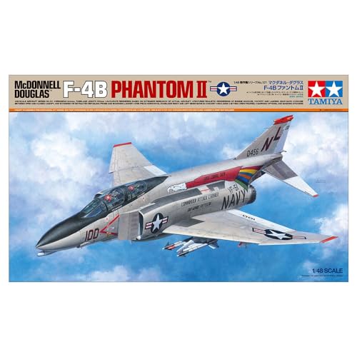 タミヤ(TAMIYA) 1/48 航空機シリーズ No.121 マクダネル・ダグラス F-4B ファントムII プラモデル 61121 送料無料