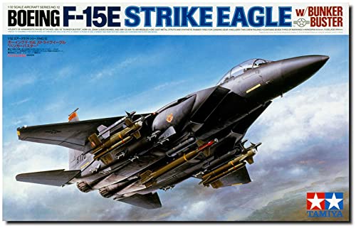 タミヤ(TAMIYA) 1/32 エアークラフトシリーズ No.12 アメリカ空軍 ボーイング F-15E ストライクイーグル バンカー 送料無料