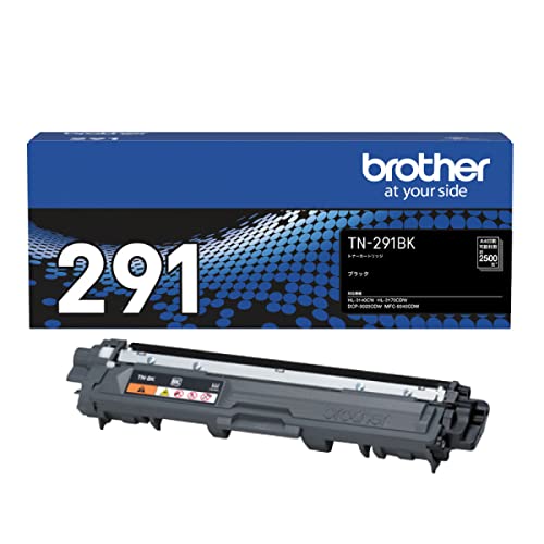 ブラザー工業 【brother純然たる】トナーカートリッジブラック TN-291BK 相応う型番:HL-3170CDW、HL-3140CW、D 貨物輸送無料