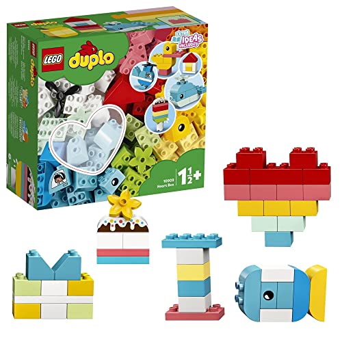レゴ(LEGO) デュプロ デュプロのいろいろアイデアボックス席(ハート形) 10909 手あそび 立ちはだかる 差し上げ物赤ちゃん 赤んぼう 男の 貨物輸送無料