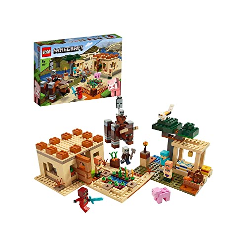レゴ(LEGO) 手あそび マイン手工芸品 イリジャーの襲いかかる 御坊っちゃん うしろ帯 マイクラ Minecraft 赤ちゃん グッズ 競り合い 手あそび  貨物輸送無料