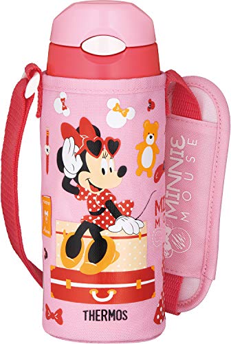 サーモス 吸い筒 無意味さ断熱麦わら瓶 400ml ミニー サクラ色コーラル 保冷専用 FHL-402FDS PK-C 貨物輸送無料