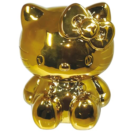 サンリオ (SANRIO) 日暈キティ 50周年祝する 積み立てる箱 ゴールド キティーお父ちゃん サンリオ グッズ 雑貨 SAN4365 貨物輸送無料