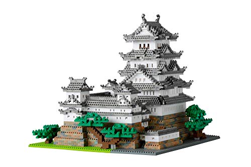 カワダ(Kawada) ナノブロック 姫路城 スペシャルデラックスエディション メタリックシルバーver. NB-042A 送料無料|GOZIGEN Shop店