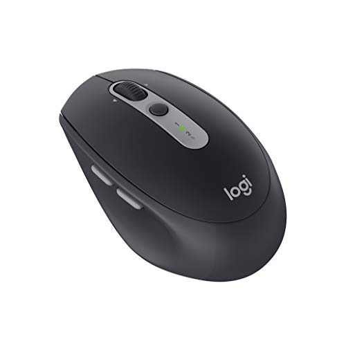 ロジクール ワイヤレスマウス 無線 静音 Bluetbooth Unifying 7ボタン M590GT グラファイトトーナル ワイヤレ 送料無料|GOZIGEN Shop店