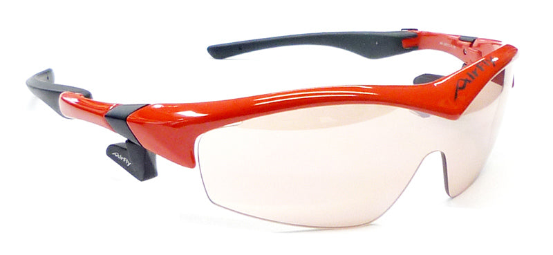 AirFly エアフライ AF-201-C4 BRIGHT RED | 度付き 度なし 度入り 度あり 乱視 伊達 メンズ レディース 本格 おしゃれ フレーム 高級|GP-DIRECT