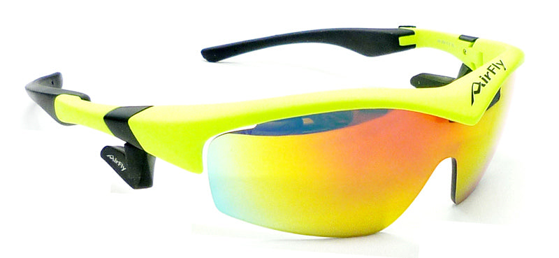 AirFly エアフライ AF-201-C2 NEON YELLOW MATT | 度付き 度なし 度入り 度あり 乱視 伊達 メンズ レディース 本格 おしゃれ フレーム 高級｜GP-DIRECT