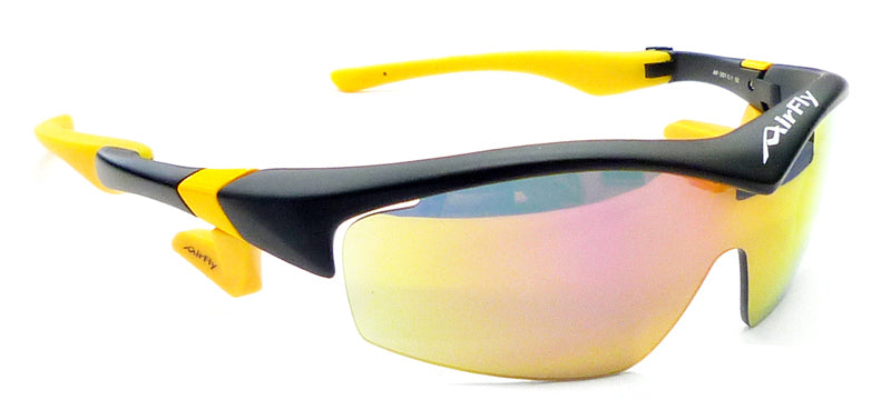 AirFly エアフライ AF-201-C1 BLACK MATT | 度付き 度なし 度入り 度あり 乱視 伊達 メンズ レディース 本格 おしゃれ フレーム 高級｜GP-DIRECT