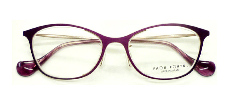Face fonts. フェイスフォント FF-350 | 度付き 度なし 度入り 度あり 乱視 伊達 メンズ レディース 本格 おしゃれ フレーム 高級