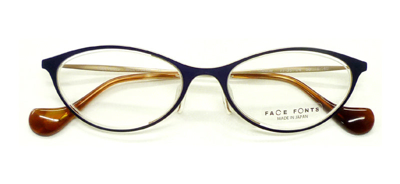 Face fonts. フェイスフォント FF-351 | 度付き 度なし 度入り 度あり 乱視 伊達 メンズ レディース 本格 おしゃれ フレーム 高級 22,792円
