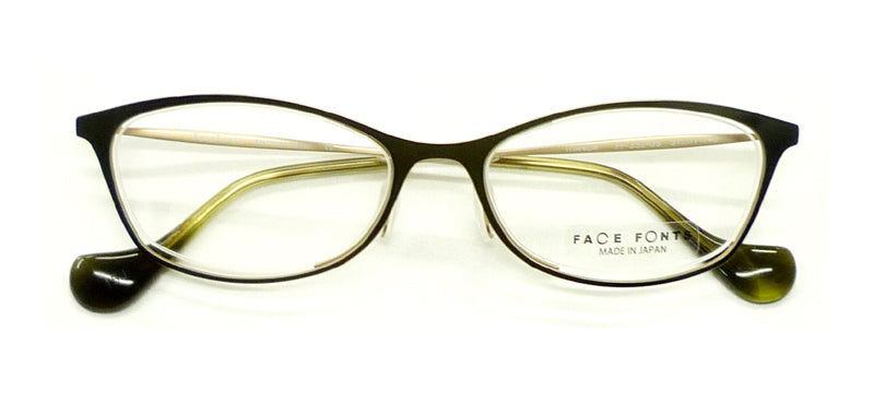 Face fonts. フェイスフォント FF-352 | 度付き 度なし 度入り 度あり 乱視 伊達 メンズ レディース 本格 おしゃれ フレーム 高級